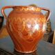 Vase en majolique émaillé antique Orciolo, Italie centrale, 19e siècle