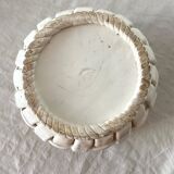 Woven ceramic pot cover