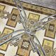 Vintage smoked glass dining table, Italy 1970s