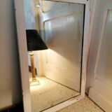 Vintage wooden mercury mirror