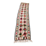 Tapis de couloir kilim berbère ancien