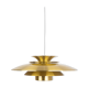 Danish vintage hanging lamp Roma by Junge, Denmark, 1980s