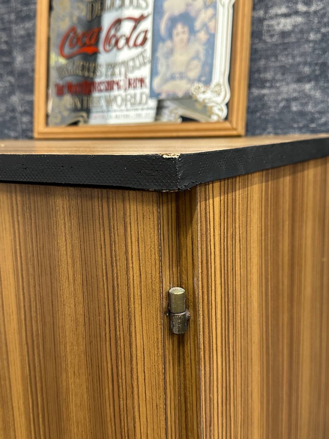 Vintage shoe cabinet