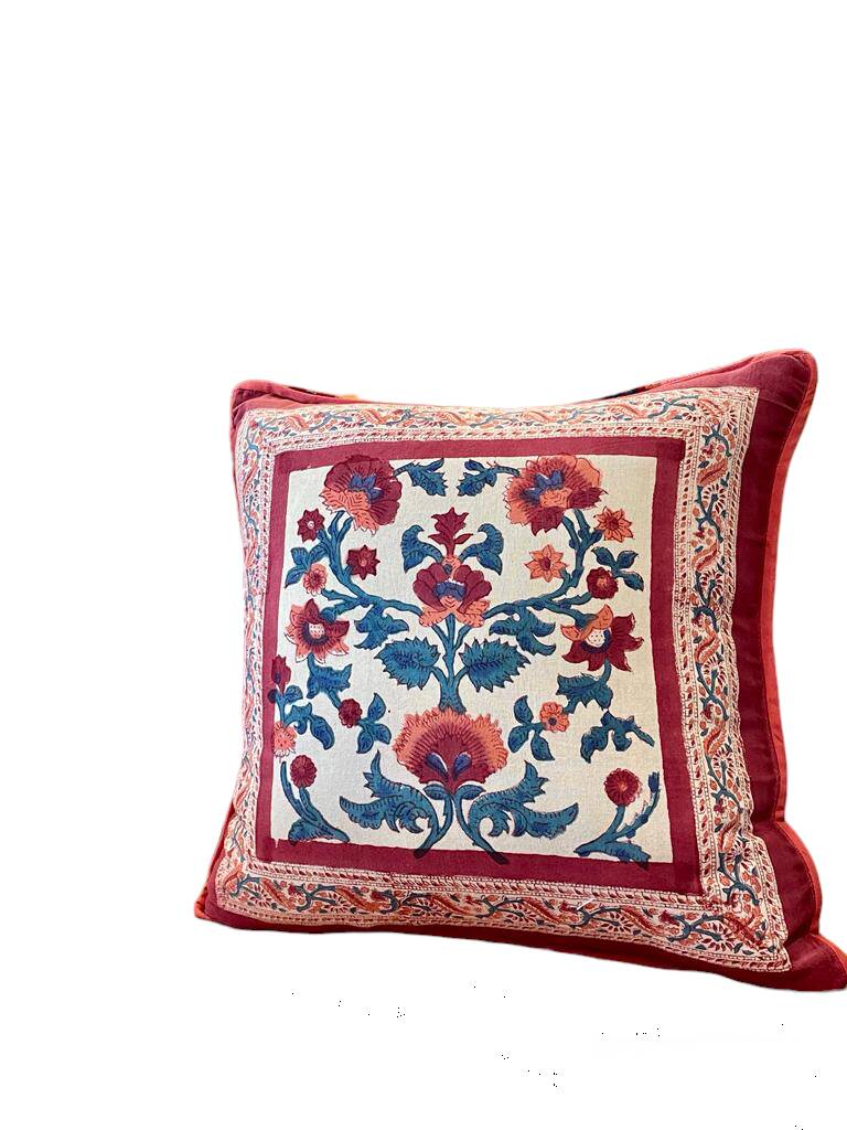 Reversible cushion cover square