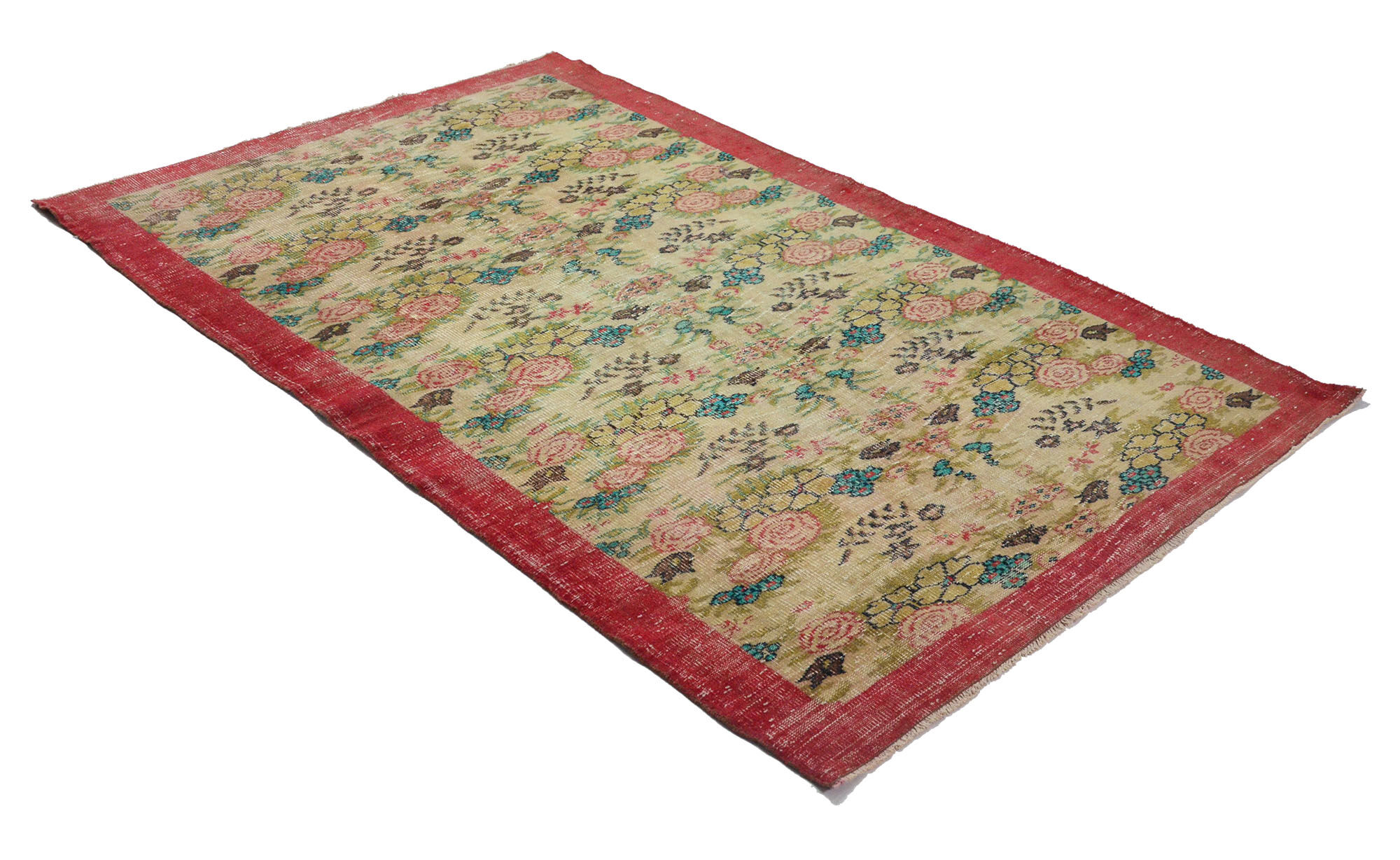 Tapis anatolien fait main 264 cm x 167 cm