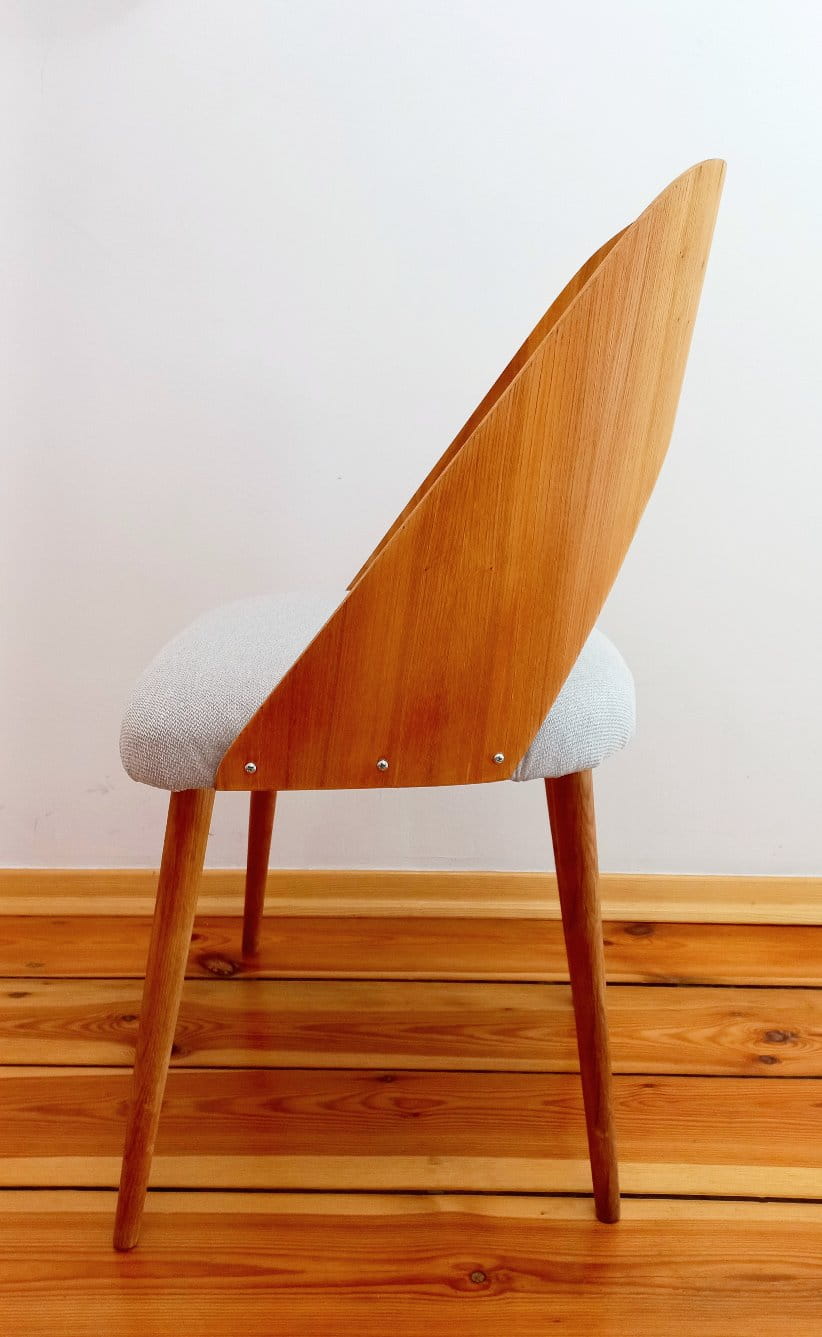 Czechoslovakian Chairs by A. Suman for Tatra Nabytok, 1960s, Set of 4