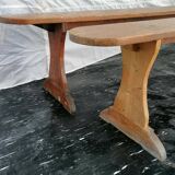 Pair of farmhouse benches