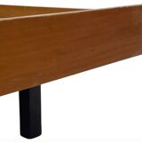 Lit en bois vintage avec tiroirs, Pays-Bas, 1960 design Lit de