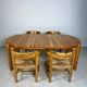 1970s Set of 6 Vintage Pine Dining Armchairs by Rainer Daumiller