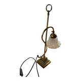 Antique brass lamp