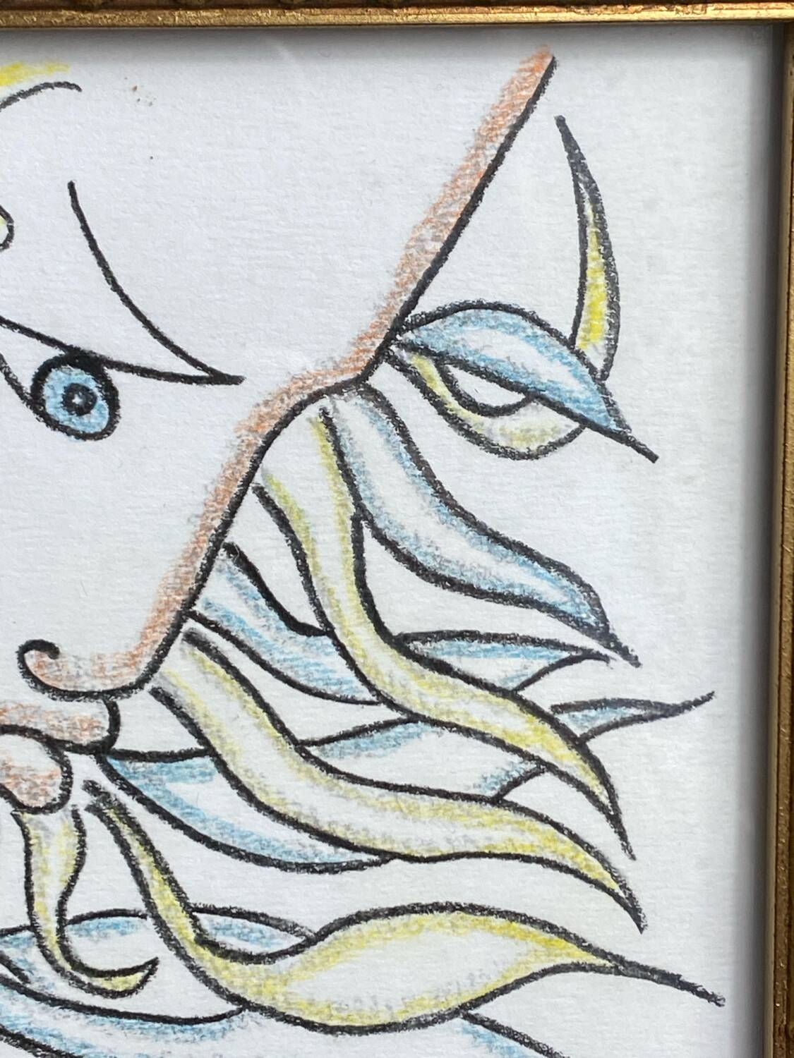 Profile of Orpheus, Jean Cocteau