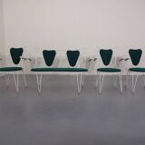 Garden Sofa and Chairs from Mauser, 1960s, Set of 4