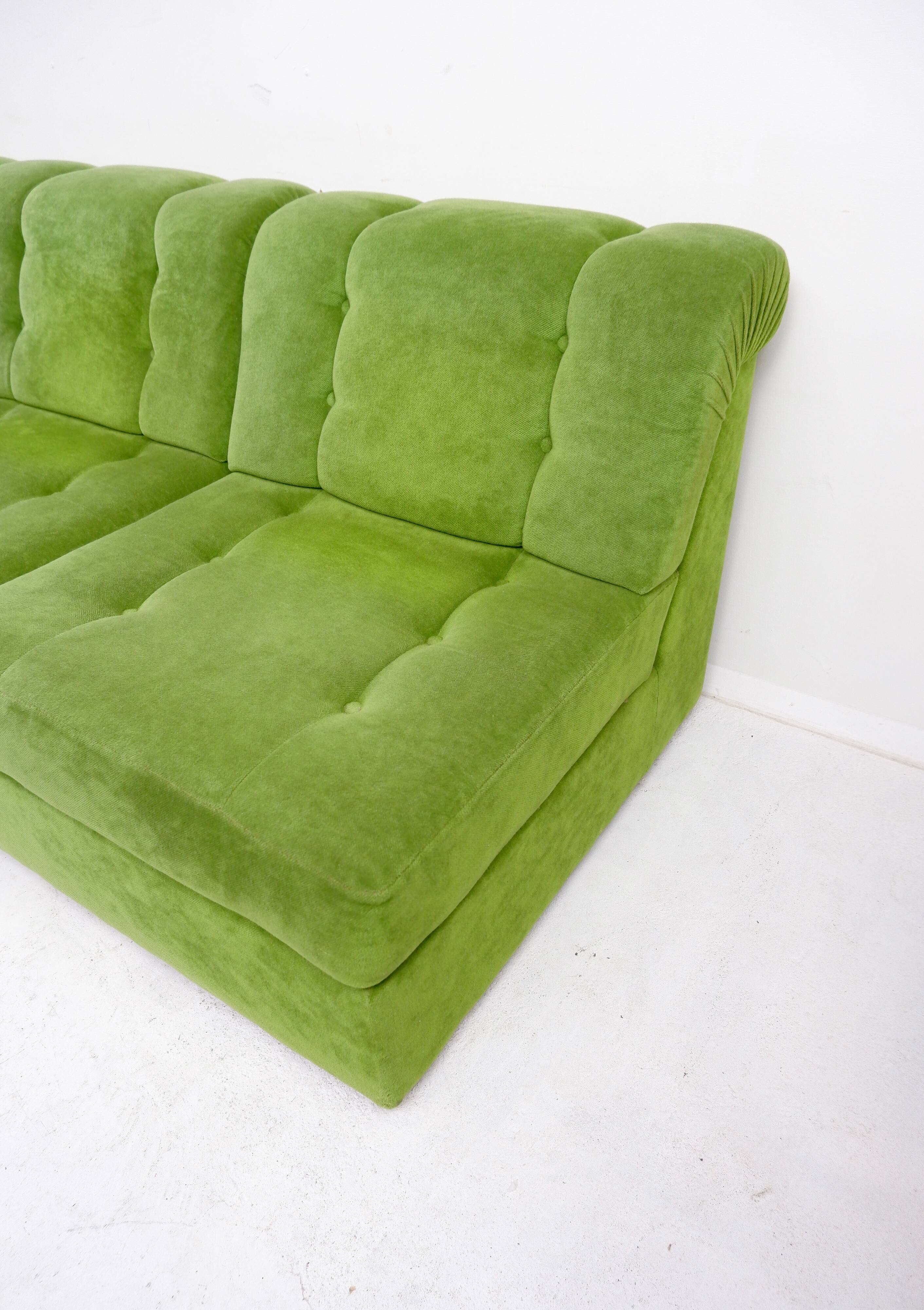 1970s vintage sofa with 3 elements