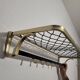 Gold-plated aluminum coat rack and cloakroom, 1960-70
