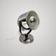 Reggiani Orb Table Lamp Metal Eye Modern Design Vintage 1970s