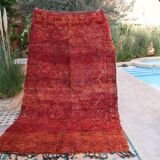 Berber rug Moroccan vintage Atlas