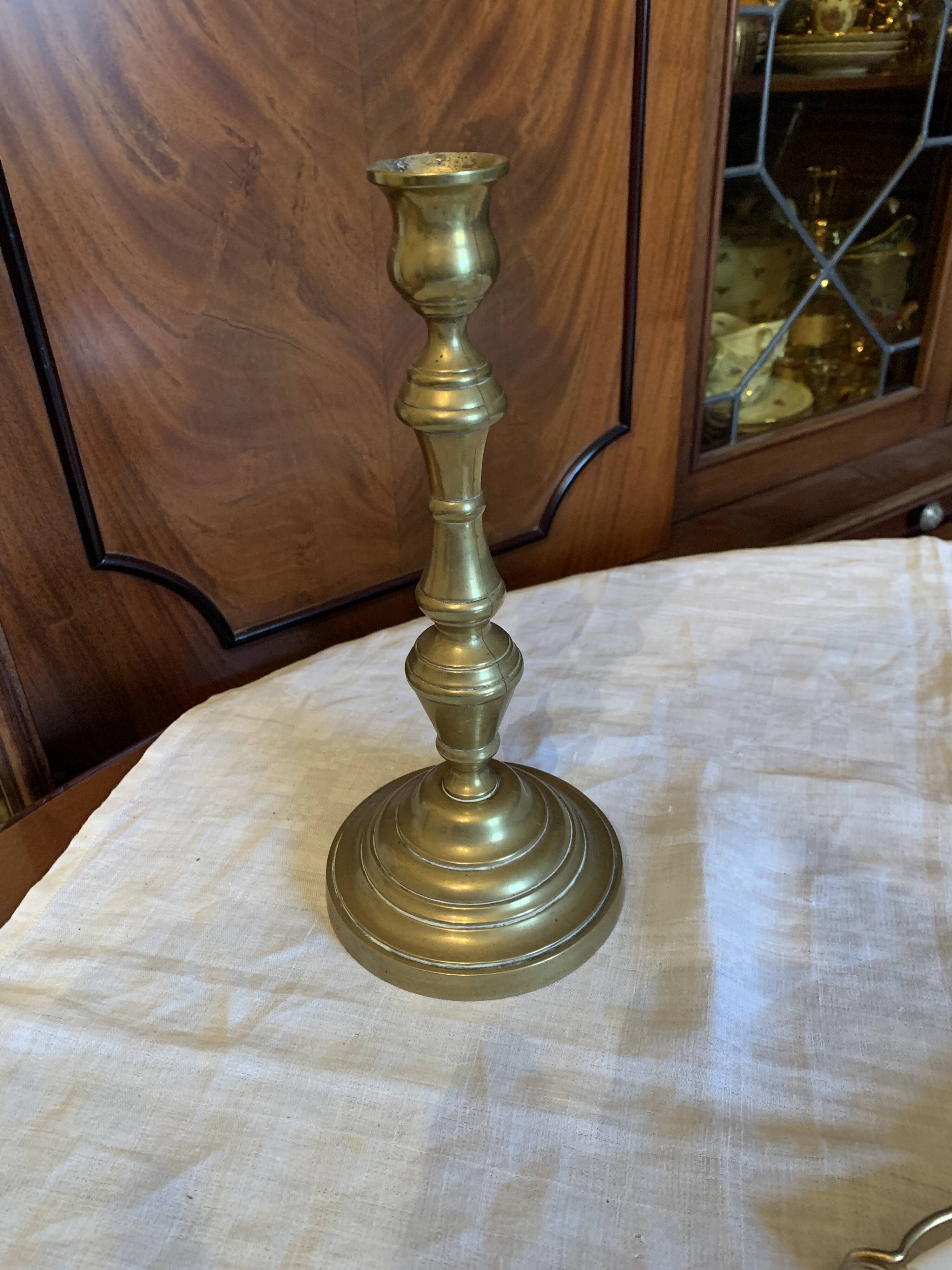 Bronze candle holder