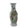 Antique hexagonal baluster vase in glazed porcelain, China, 1910-1920