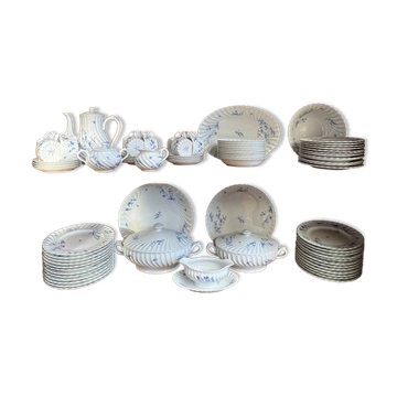 Haviland Limoges Porcelain Dinner and Coffee Service for 12