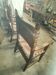 Pair of leather armchairs 19th century