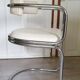 Fauteuil années 70 blanc