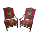 Old Louis XIII armchairs