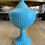 Pot en opaline bleu turquoise