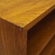 Bibliothèque en chêne, design danois, années 1960, production : Danemark