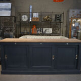 Low cabinet with sliding doors in fir 1930