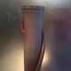Vintage terracotta vase glazed from the 70s