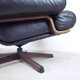 G-MÖBEL armchair leather, 1970