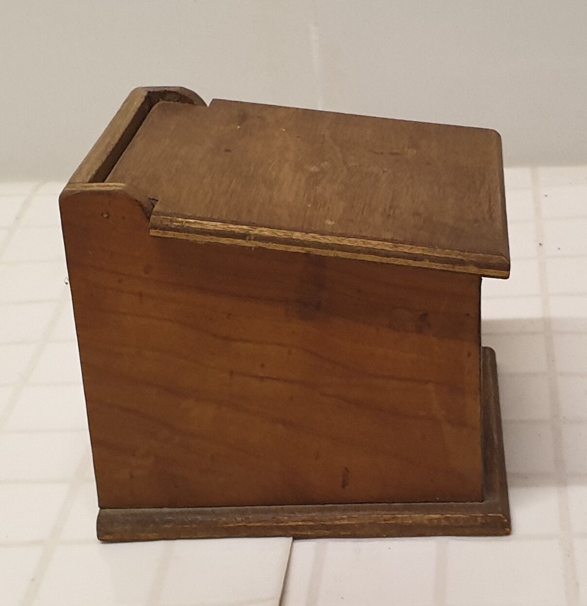 Vintage salt box