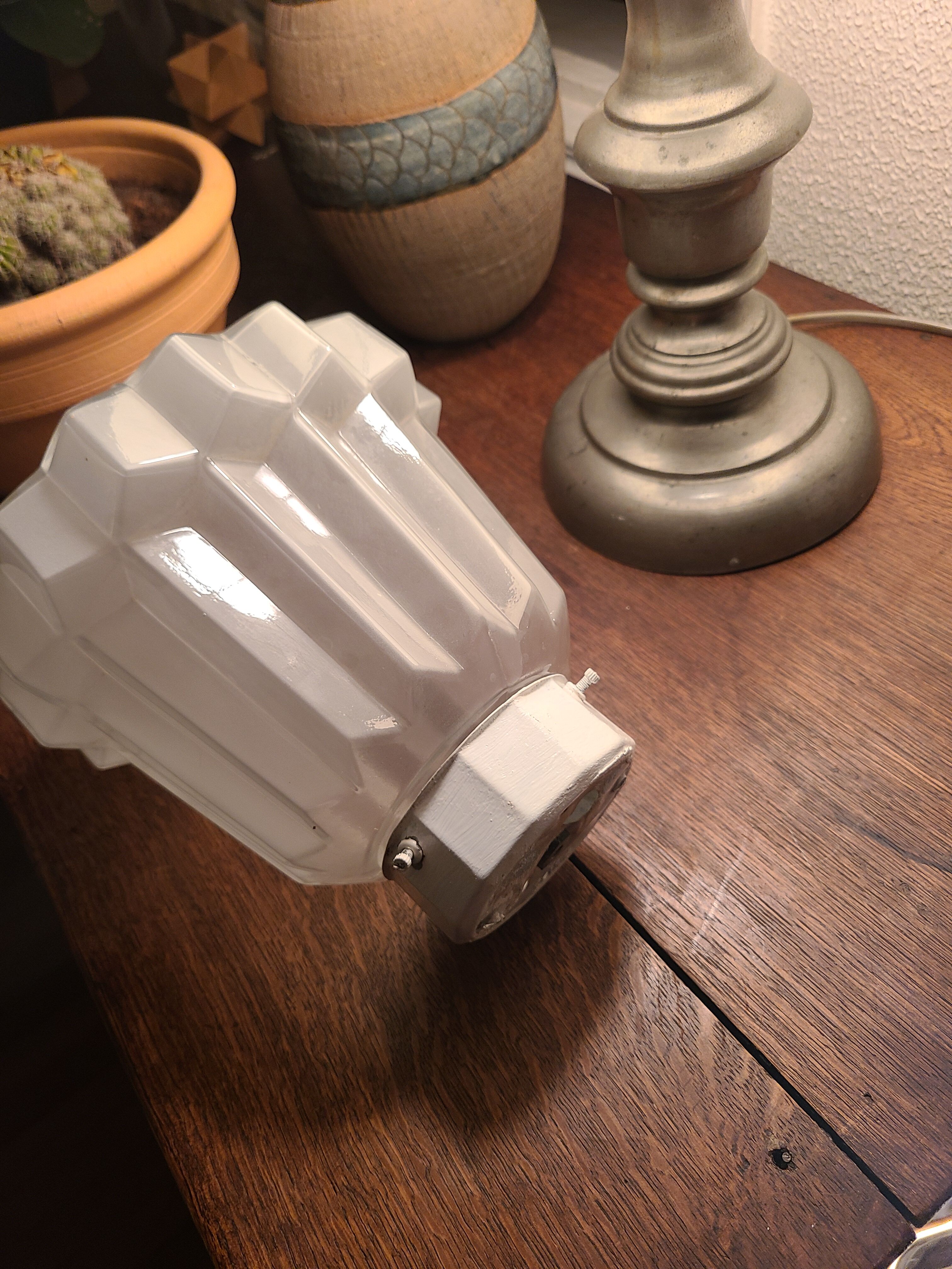 Art Deco skyscraper chandelier