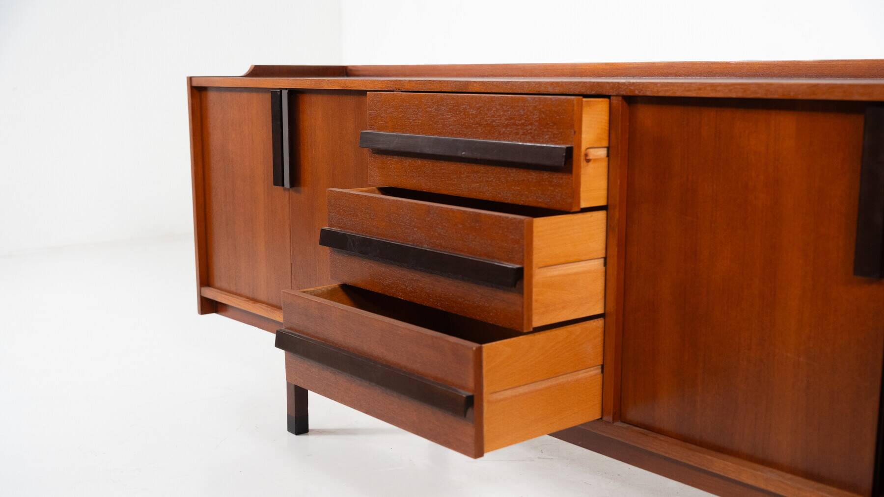 Mid-Century Modern Sideboard, Teak, Italy, 1960s