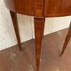 Louis XVI style pedestal table in rosewood veneer XX century