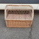 Wicker children's bench