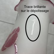 vase verre soufflé décor fleurs esprit art nouveau