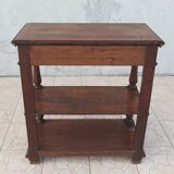 Renaissance style oak console