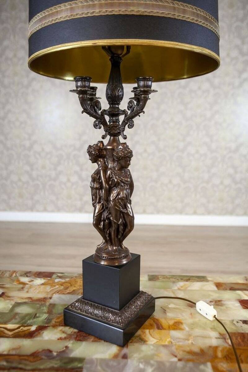 Late 20th Century Mid-Century Modern Desk Lamp in Black