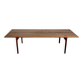 Table basse vintage Hans J Wegner en chêne