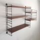 Tomado wall unit with wooden shelves by A. Dekker – Tomado