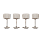 4 Chaume glasses
