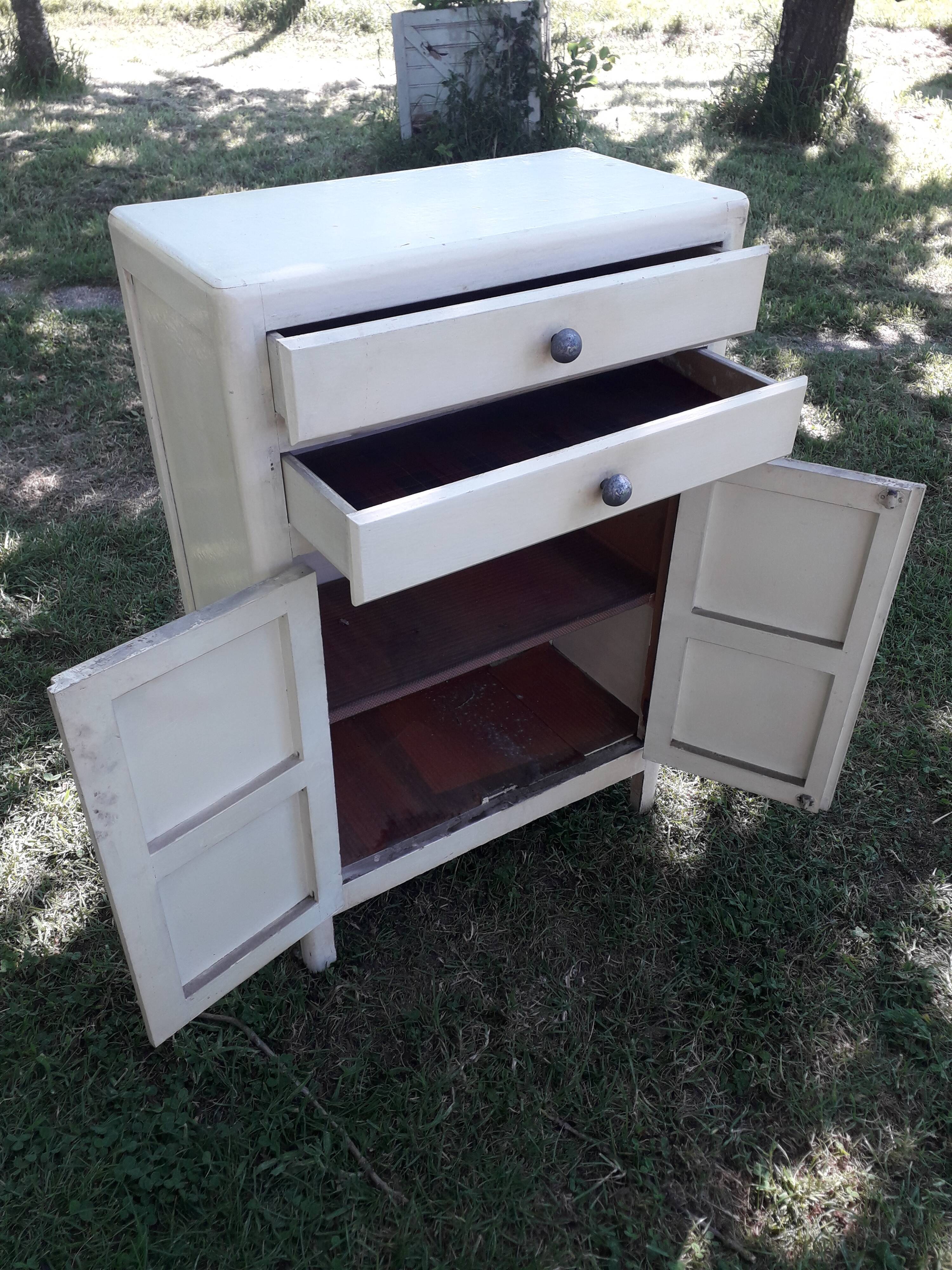 Vintage bathroom furniture