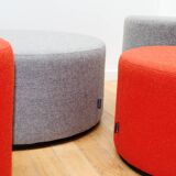 Set of 4 Giro poufs, Narbutas