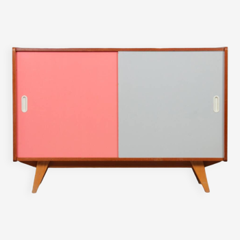 Pink and white chest of drawers by Jiri Jiroutek, model U-452 circa 1960