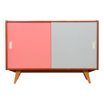 Pink and white chest of drawers by Jiri Jiroutek, model U-452 circa 1960