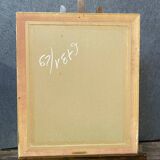 Gaston de Cirmeuse (1886-1963): Portrait of a young woman in charcoal around 1920