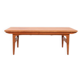 Table à café/dîner vintage réglable en hauteur de Kai Kristiansen pour Trioh, années 1970
