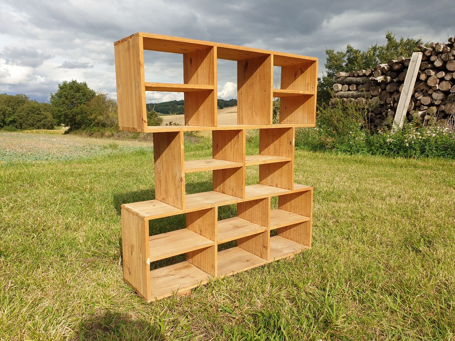 Claustra old piece of furniture workshop lockers