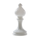 White Opaline Glass Bishop Table Lamp By Ivan Jakes For Sklarny Rapotin 1960s
